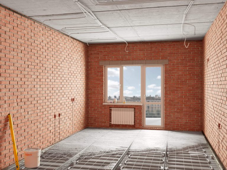 betongulv til badeværelse